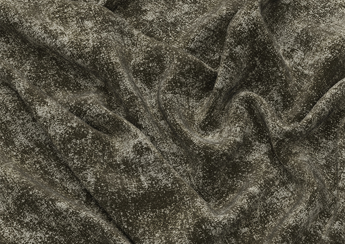 Caen Chenille, Grey - Motorised Roman Blind - Image 4